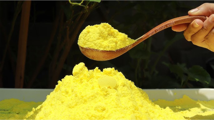 Cách làm tinh bột nghệ không cần máy xay, hướng dẫn chi tiết từ a Đến z