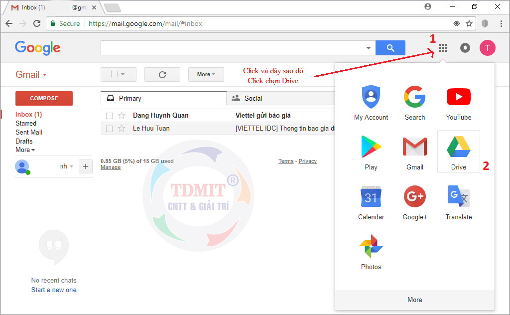 Hướng dẫn chi tiết cách lưu dữ liệu lên google drive